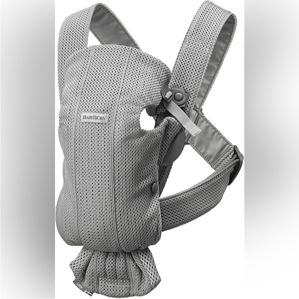Baby Bjorn Grey Mesh EUC